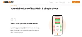How it works — personalized meal preferences